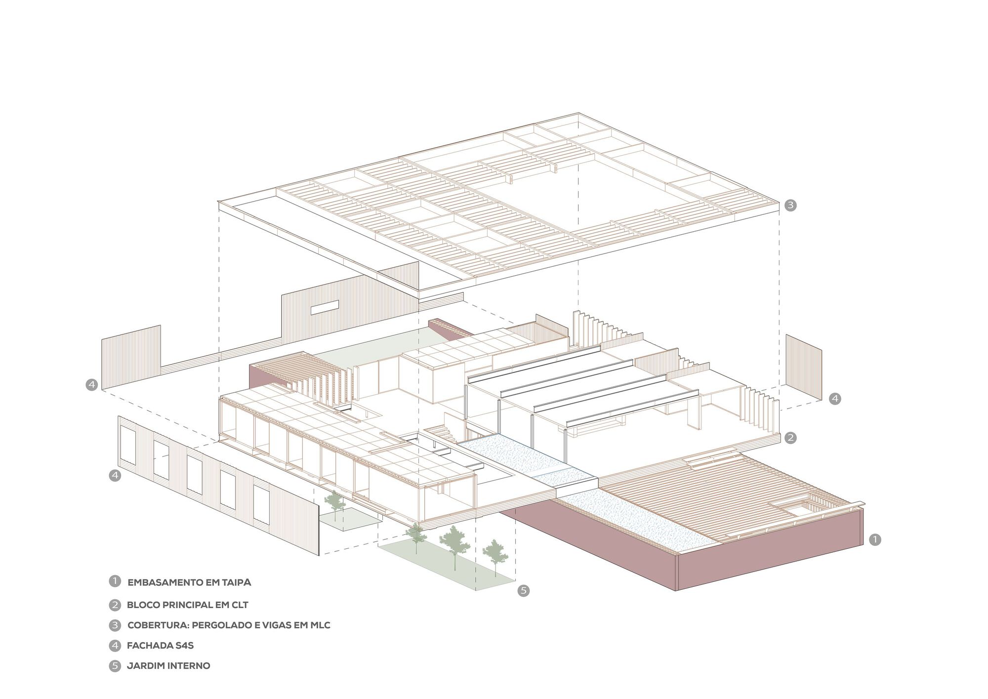 茹鲁米林住宅丨巴西丨Sergio Sampaio Archi + Tectônica-31