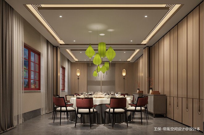 上海家渔沪晓餐厅750平米装修项目丨中国上海-9