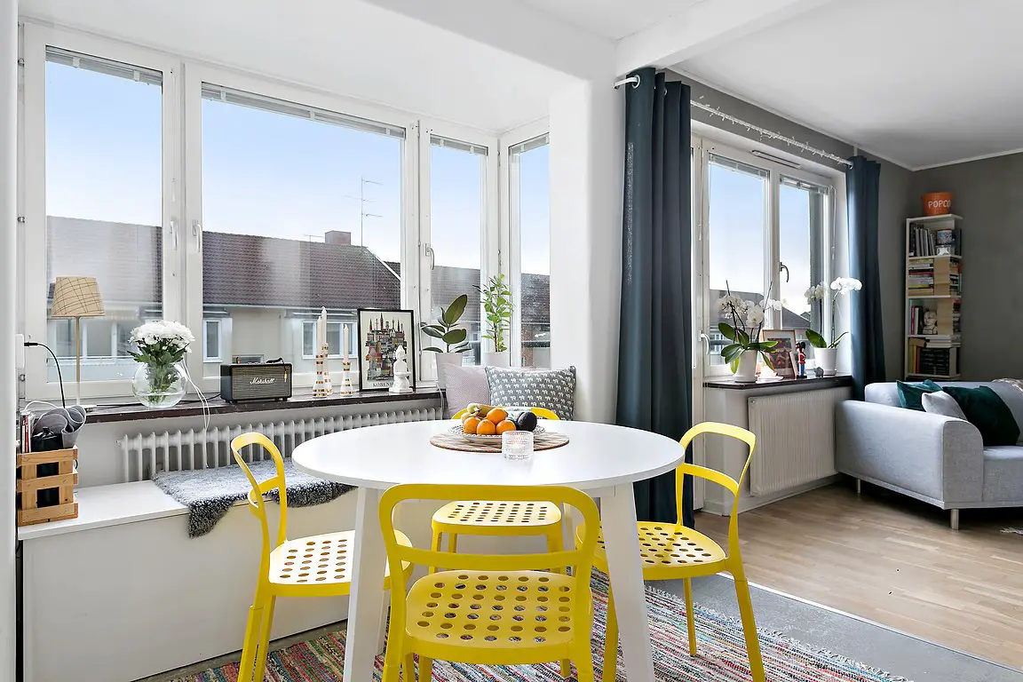 瑞典 47 号公寓的温馨冬季室内设计-6