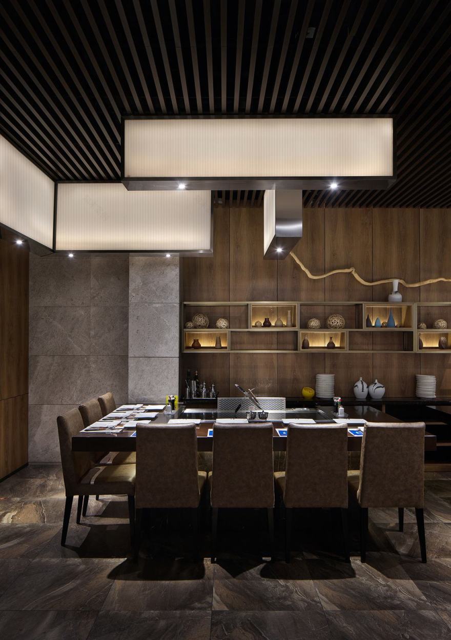 成都大渔铁板烧餐厅设计-13