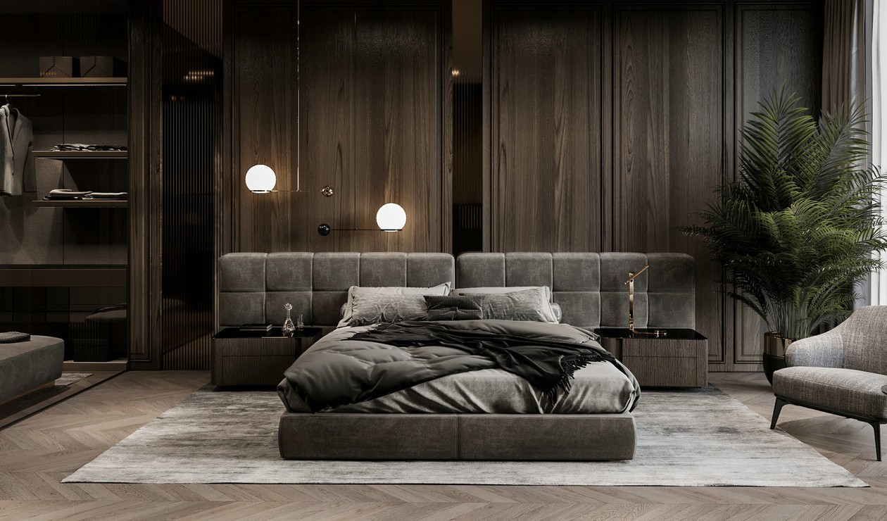 金属与大理石 打造出精致奢华的住宅-9