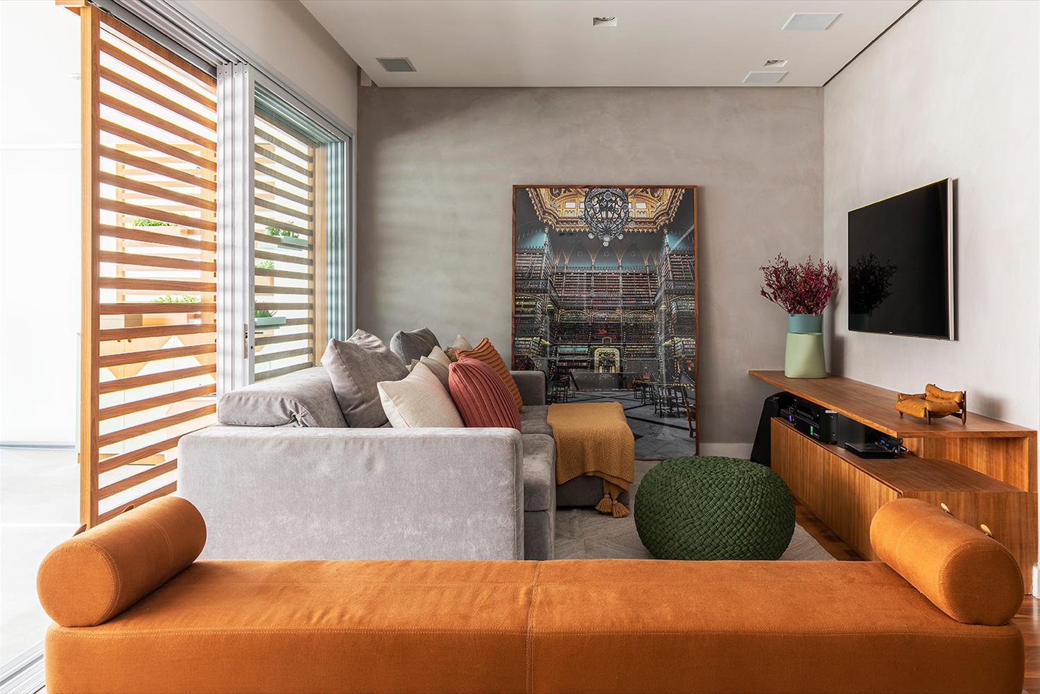 巴西 Moema 公寓 | 清新木质设计,打造舒适住宅空间-9