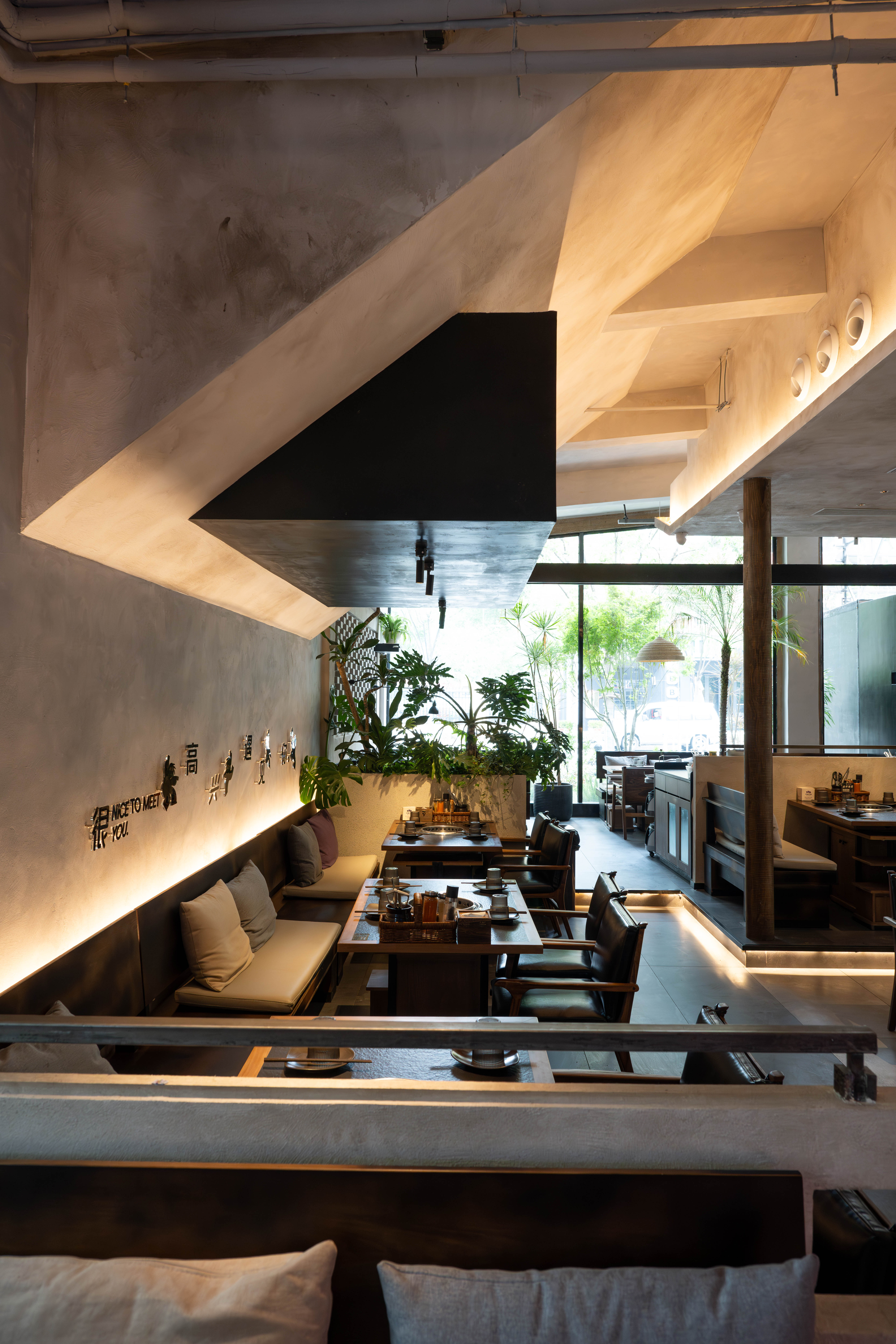 冷遇见暖融合烤肉丨中国郑州丨山野设计-24