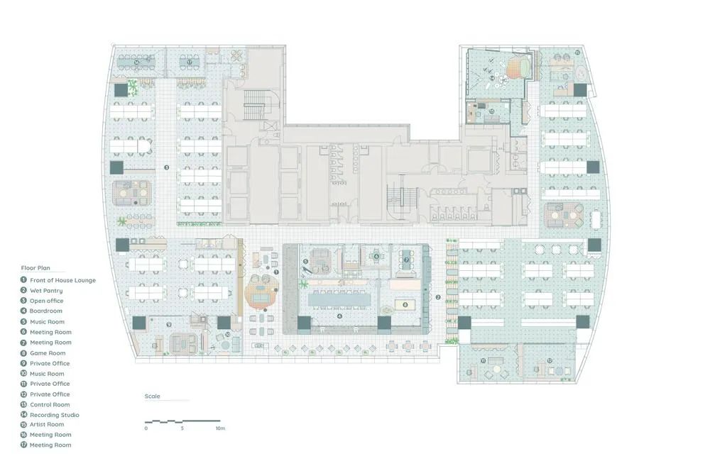 华纳音乐香港办公空间丨中国香港丨Bean Buro-39