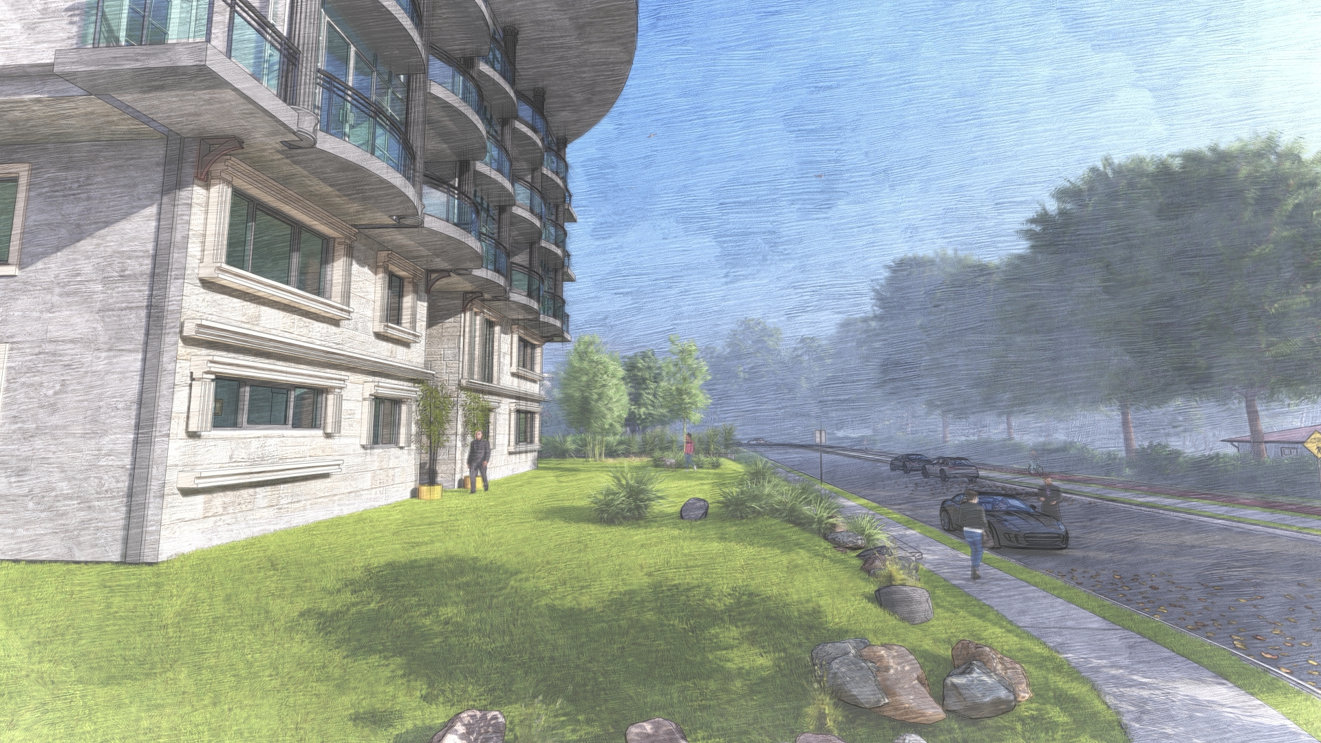 Revit Design House Floor-12