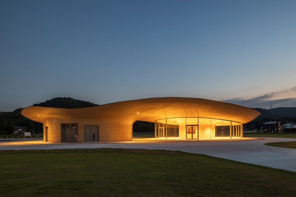 真備町灾后重建防护公园“竹门”丨日本丨隈研吾建筑都市设计事务所-26