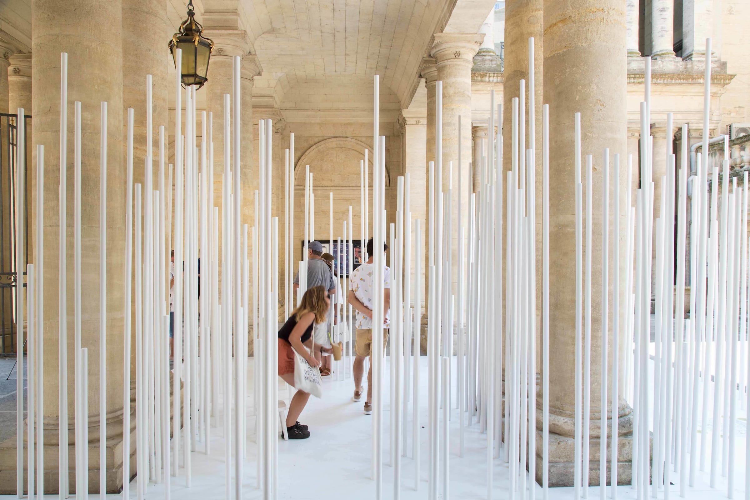 “白柱森林”，情感体验装置 / ØNA Architecture-3