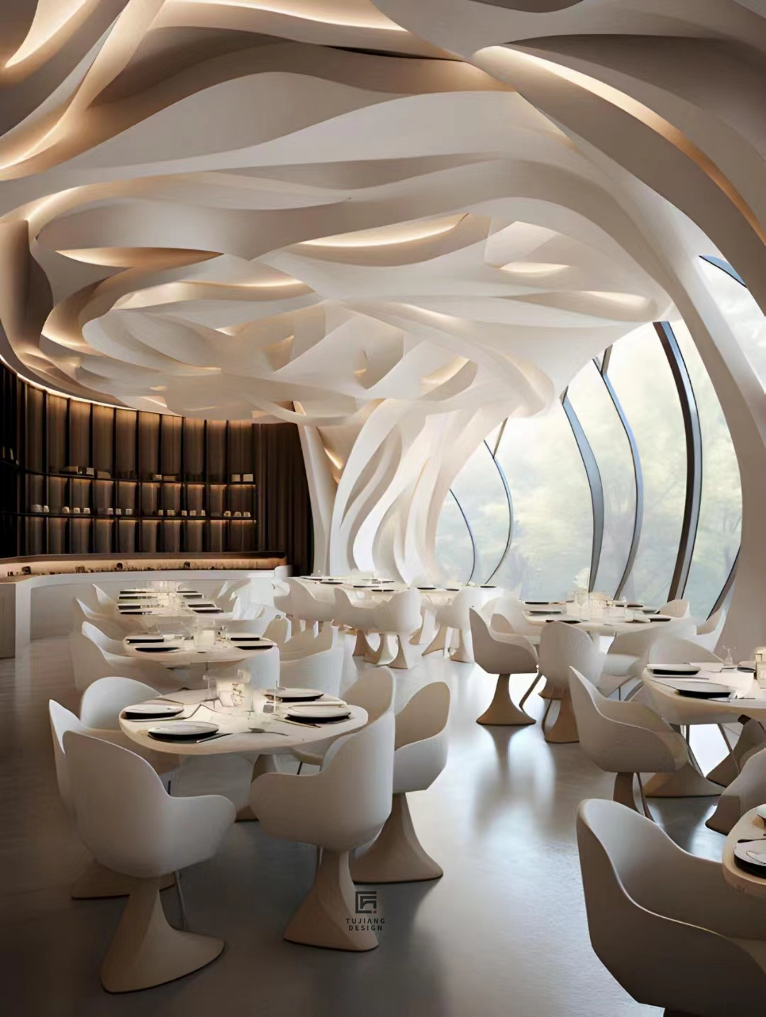 工装餐饮空间设计案例丨尽述人间烟火气-6