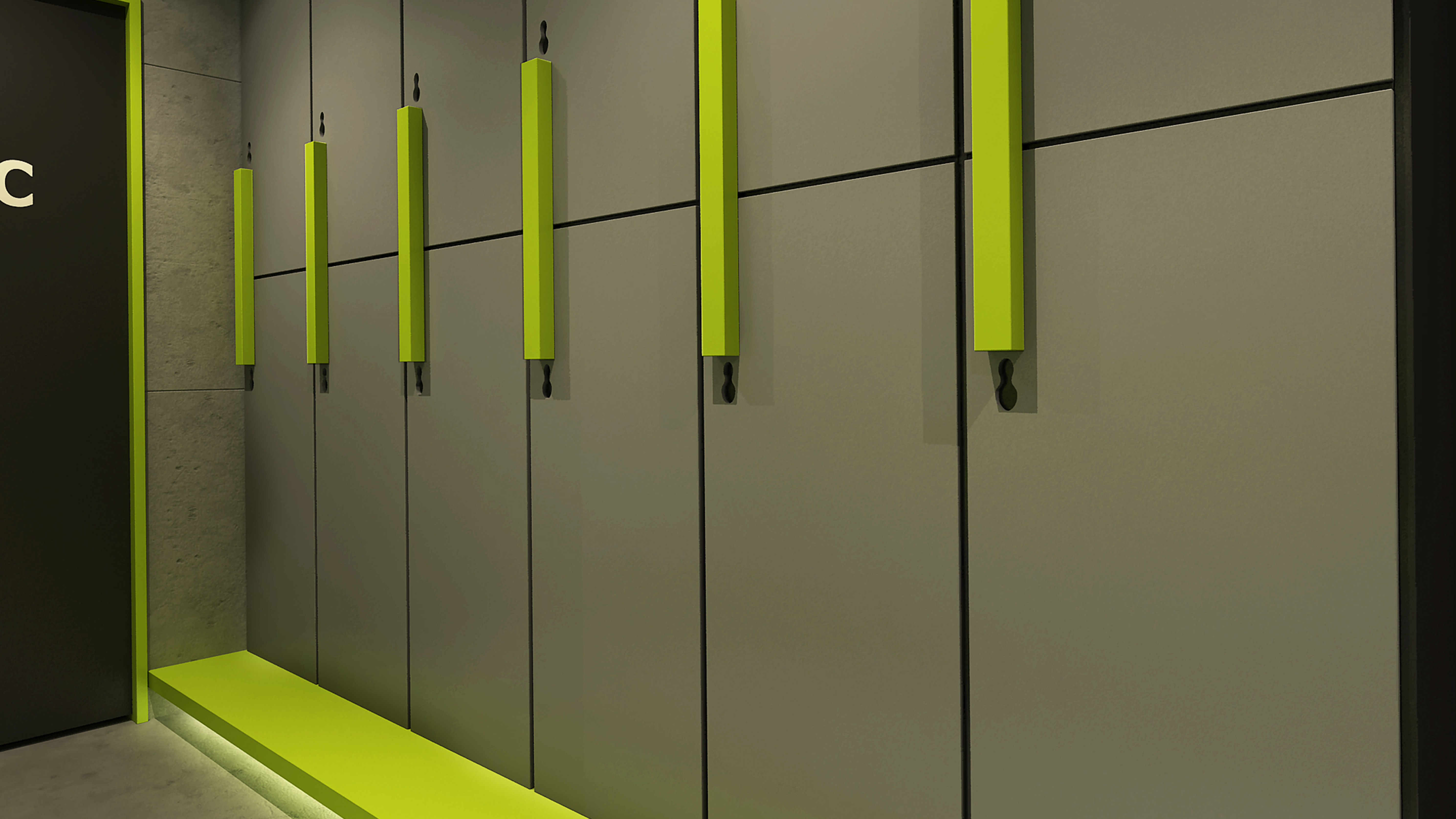 妙集 X 速健奇迹 健身房的大胆设计-10