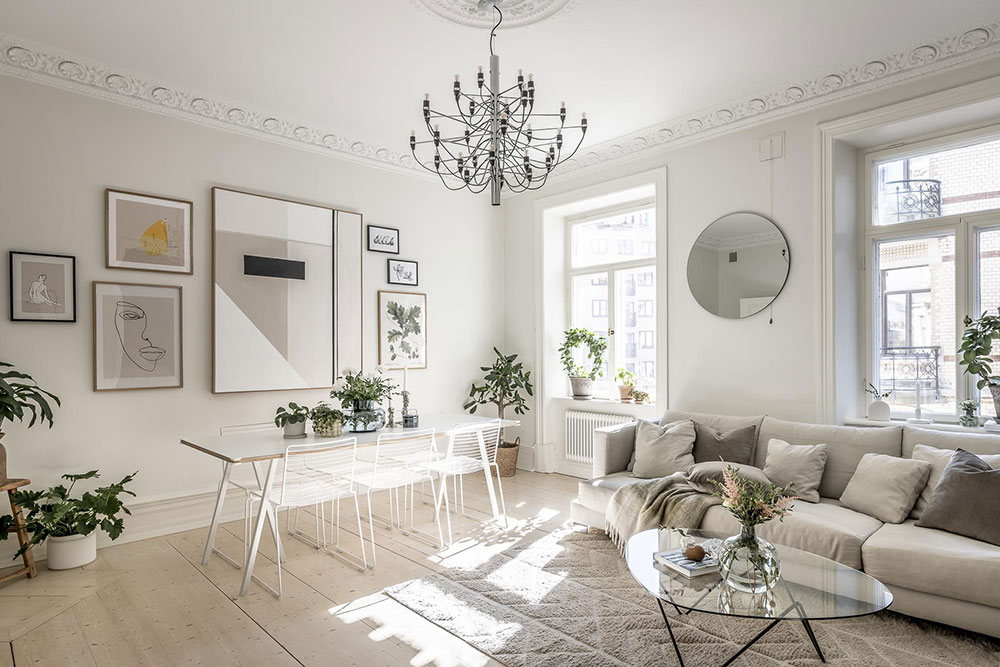 哥德堡 92 平米简约公寓,蓝调卧室引人入胜-4