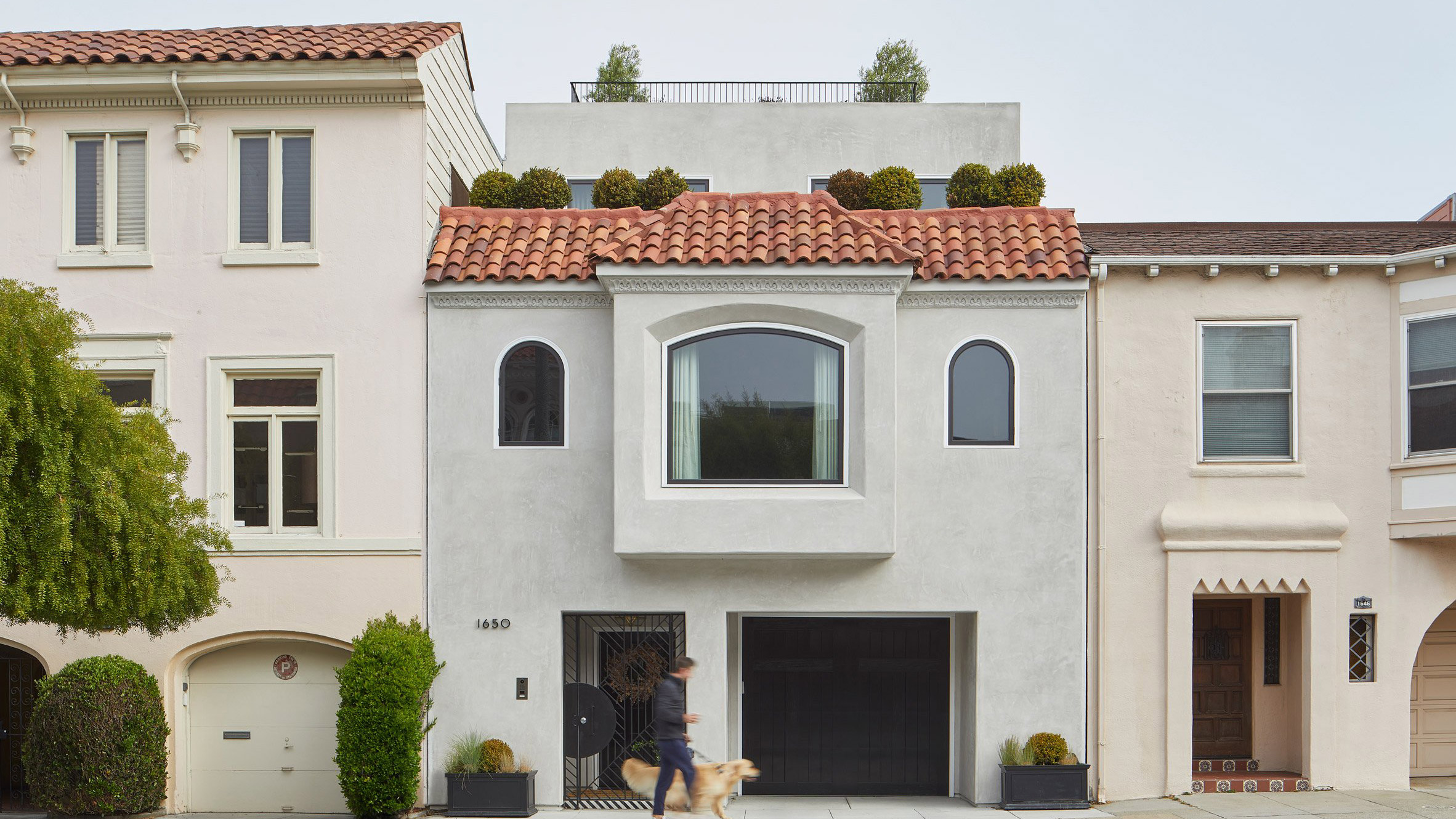 旧金山弧形住宅,挑战地震风险与空间限制-0
