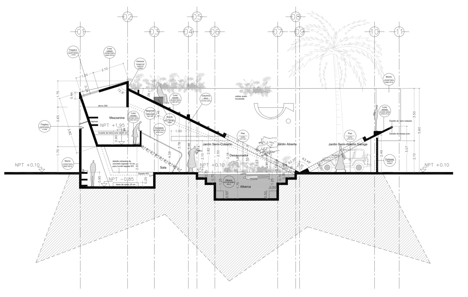 Casa VO,WO 住宅设计丨墨西哥丨WOHA-40
