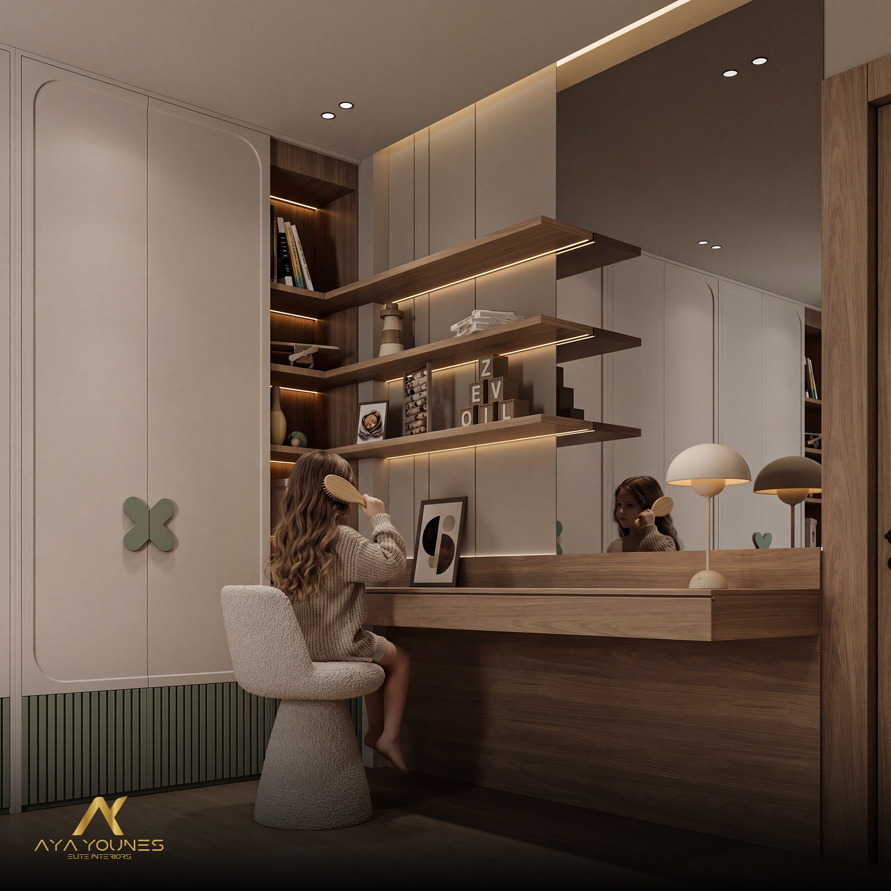 儿童主卧室丨埃及丨Sera Studio-7