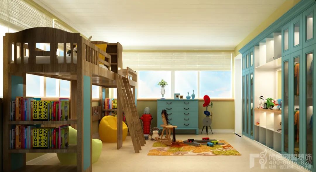 现代自然风别墅设计丨尚层别墅装饰-42