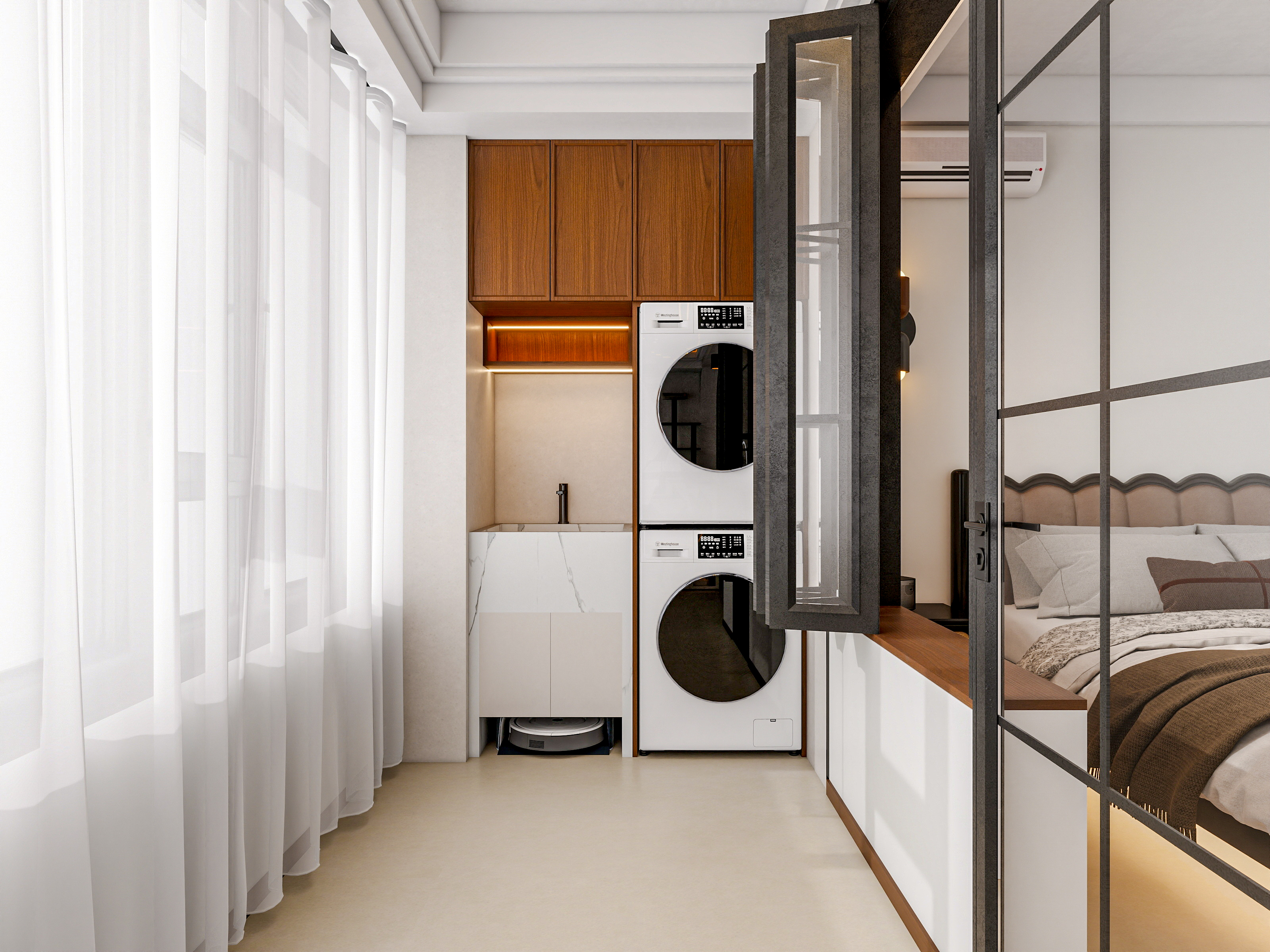 四川成都中海锦江城花涧（109平方中古风三居室）-42