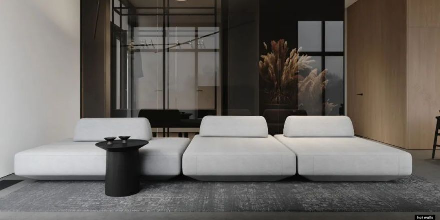 灰木色高级感住宅丨Hot Walls-90