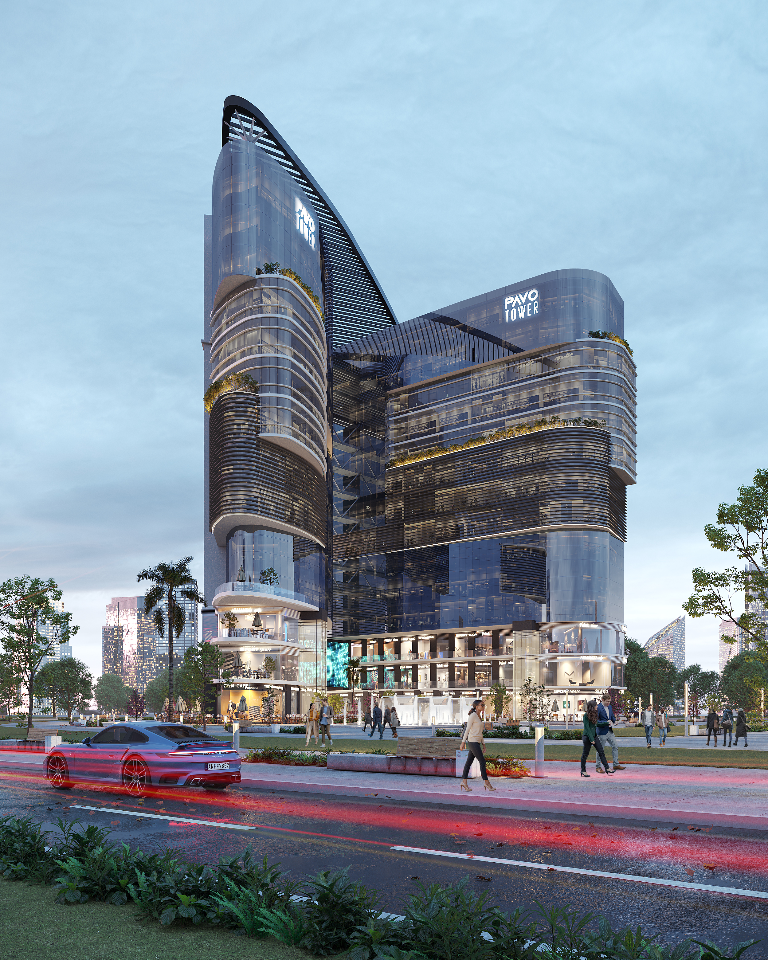 帕沃大厦丨埃及丨Hafez consultants-9