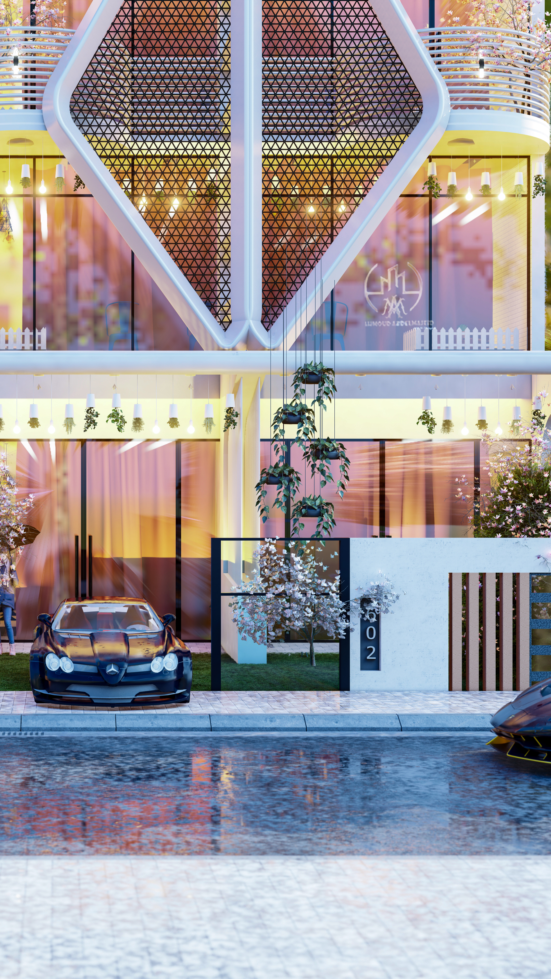 Modern apartment building-1