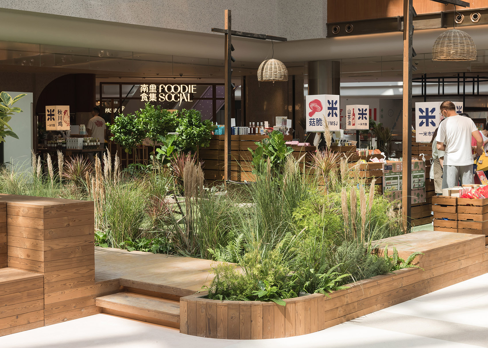 瑞虹新城太阳宫 FOODIE SOCIAL 2·0 南里食集丨中国上海丨nota 建筑设计工作室-19