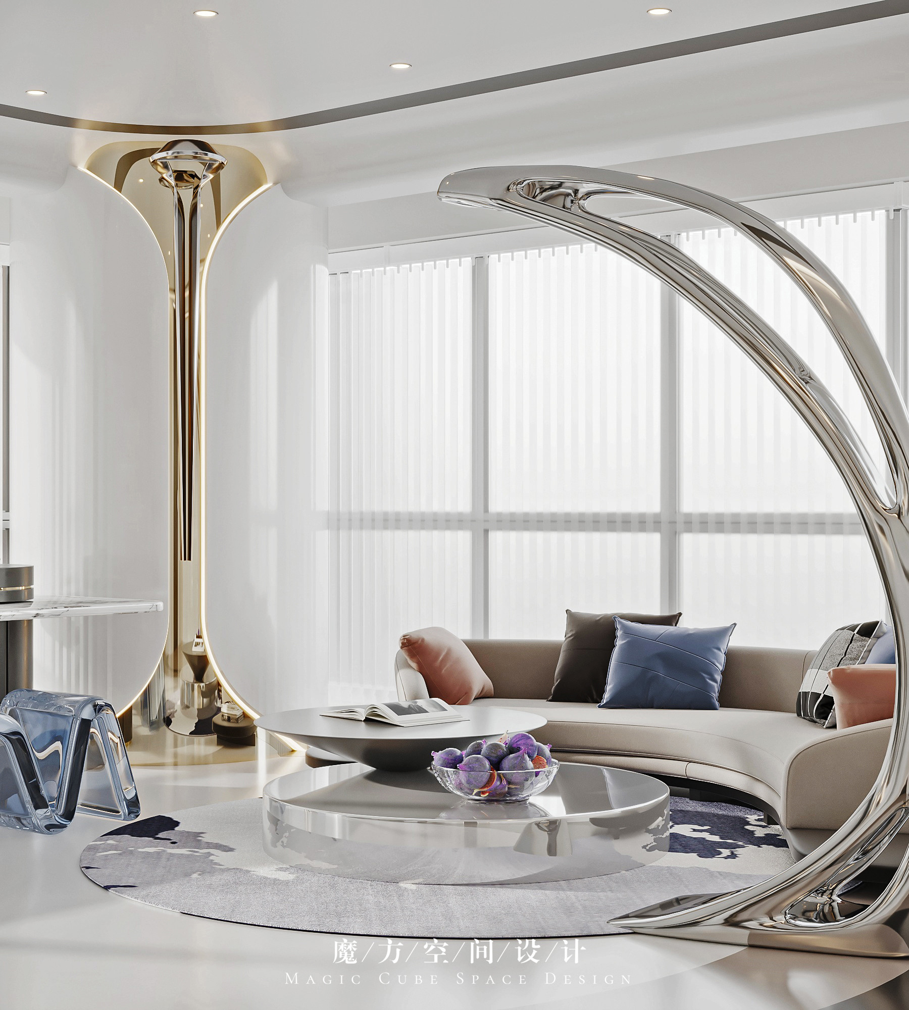 西安•曲江文创中心办公室商业空间设计项目丨中国西安丨魔方空间设计-13