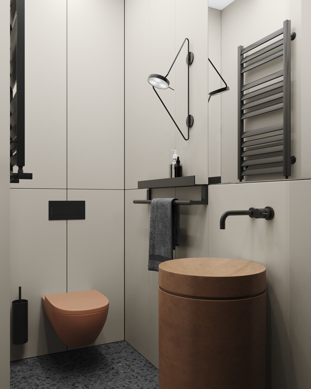 乌克兰基辅小空间公寓设计 很精致-27