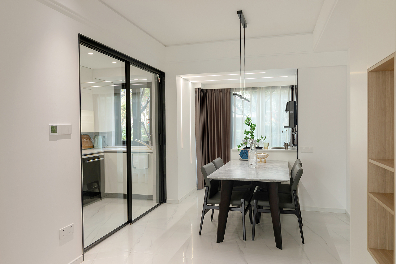 点线 . 实景｜宁静|空间|家装设计|DOR曹秦丰_原创作品-10