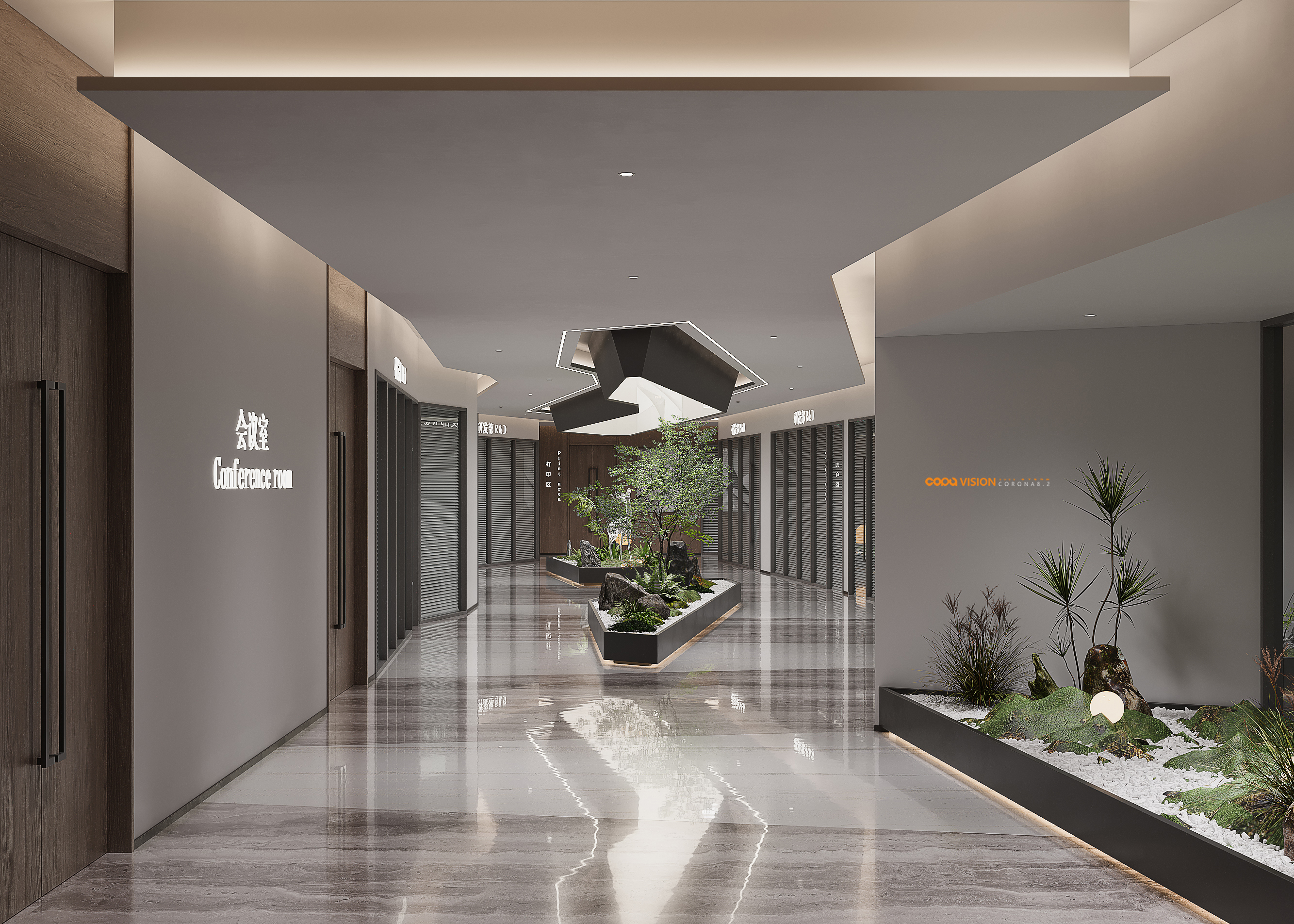 2022 年中下旬工装效果图表现作品丨靠背视觉-40