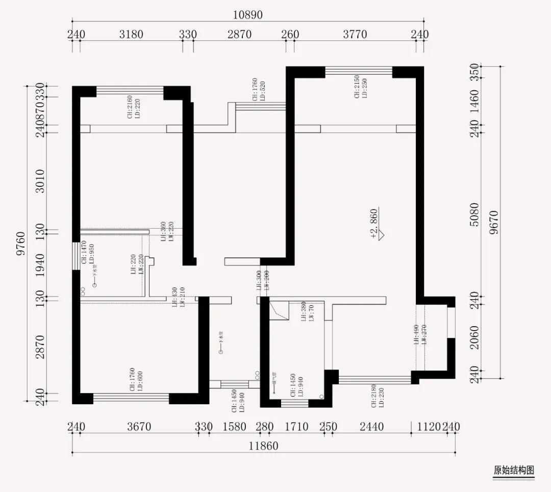 世茂大观 110m²简约公寓丨卢迅设计-13