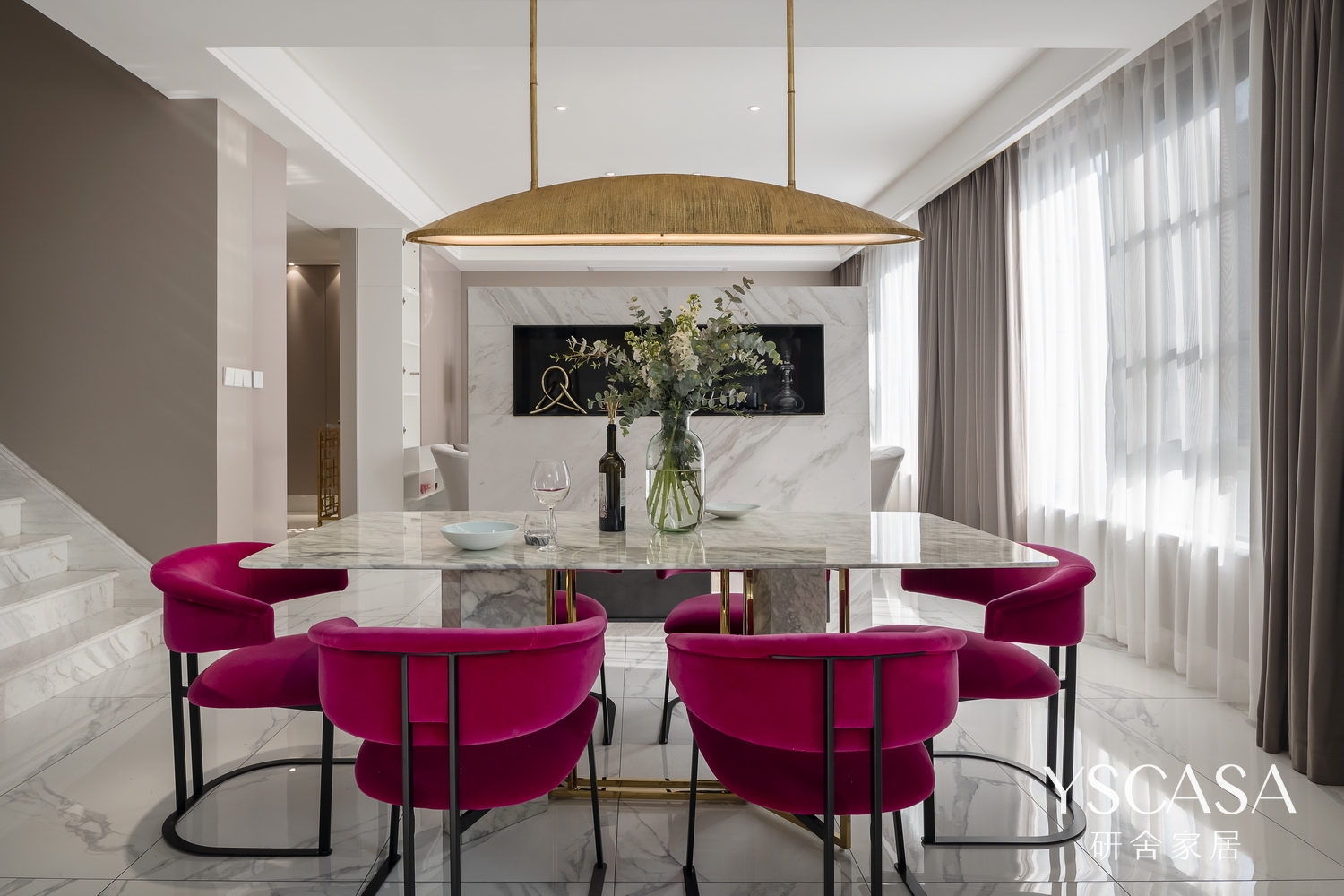 重庆东原旭辉江山樾 178㎡洋房装修 现代轻奢混搭生活-39