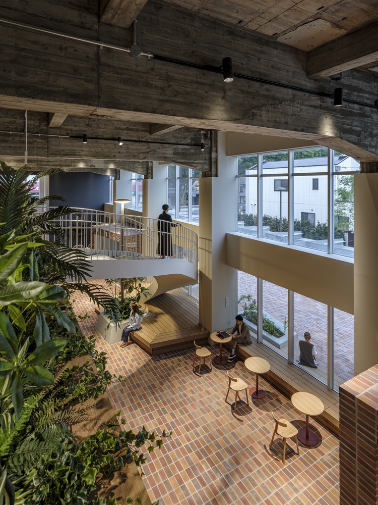 银行总部改造丨日本丨HAGISO-39