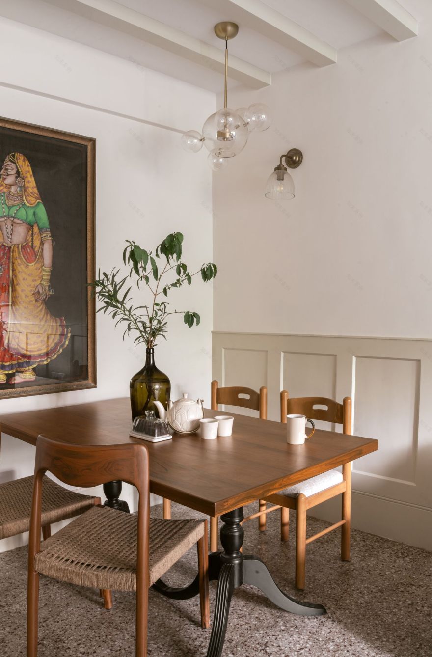 孟买朱胡祖传住宅翻新丨孟买Olive Roof Designs-7