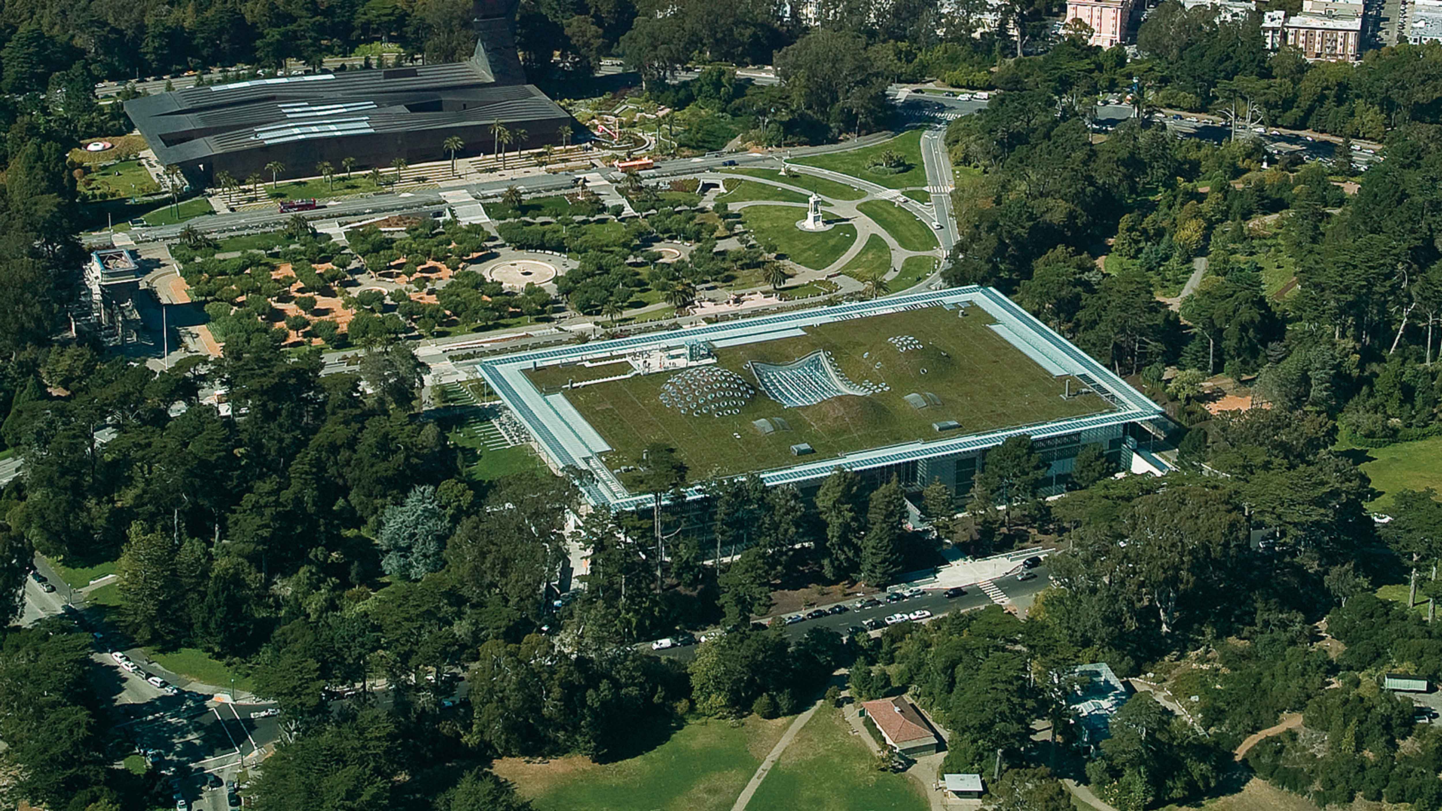 加州科学院新馆 | 绿色环保的设计典范-0