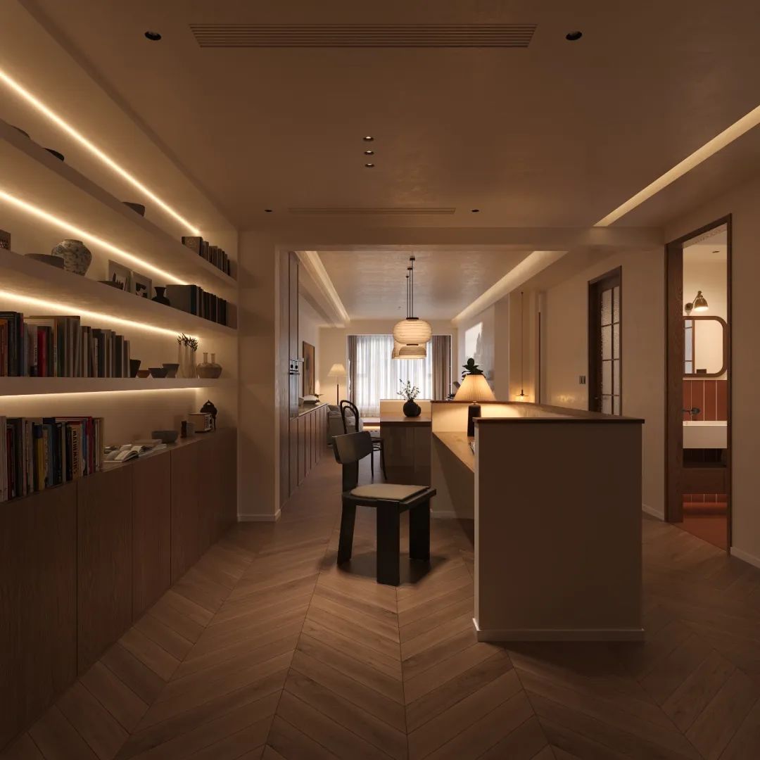 复古原木风!极度舒适惬意的家丨中国深圳丨壹贰壹捌设计事务所-6