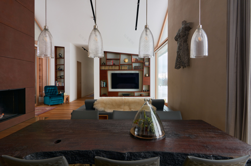 融合自然与现代的木石别墅丨捷克丨WMA architects-48