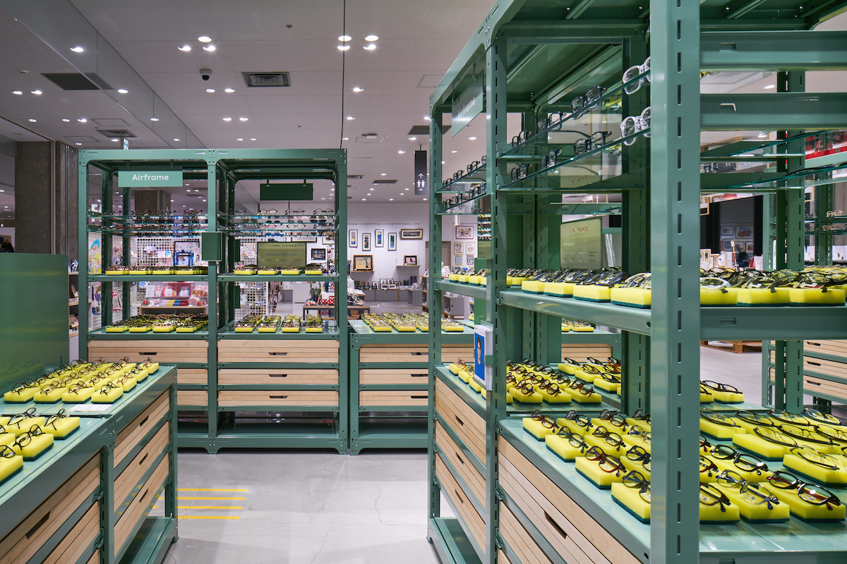 东京 ginza loft 商店的眼镜店设计-23