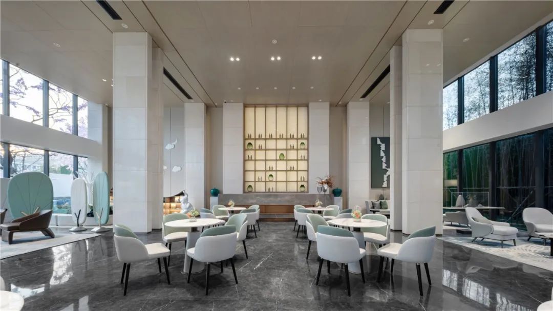 德方圆 | 扬州栖湖云庭售楼处 觅一方佳境，在此间-47