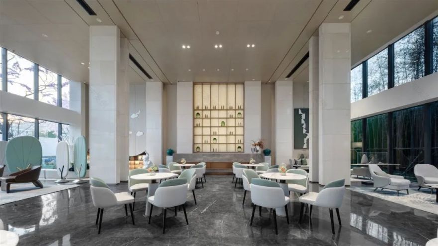 德方圆 | 扬州栖湖云庭售楼处 觅一方佳境,在此间-47