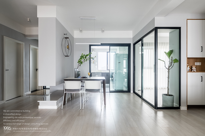 长沙光明 E 城 120㎡简约生活空间,悬挑设计释放生活压力-31