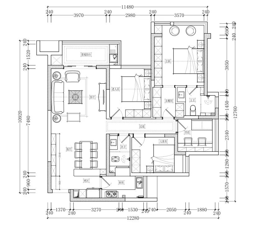 现代轻奢锦馨苑,单身业主的个性家居-54