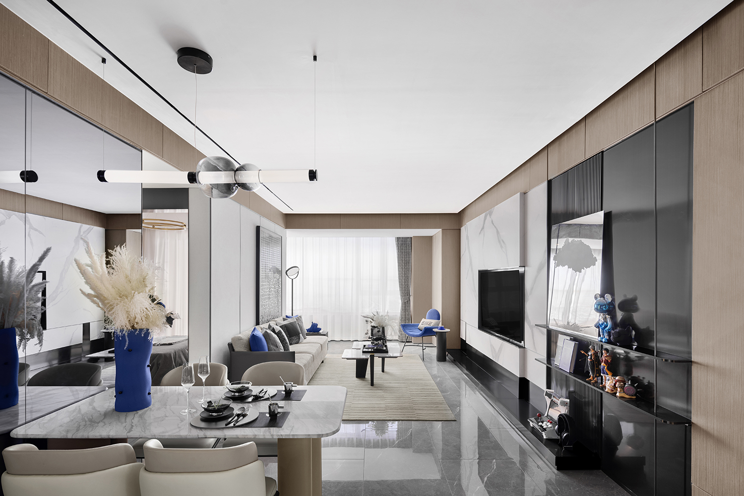 堂悦样板间丨中国烟台丨上海岳蒙设计有限公司-48