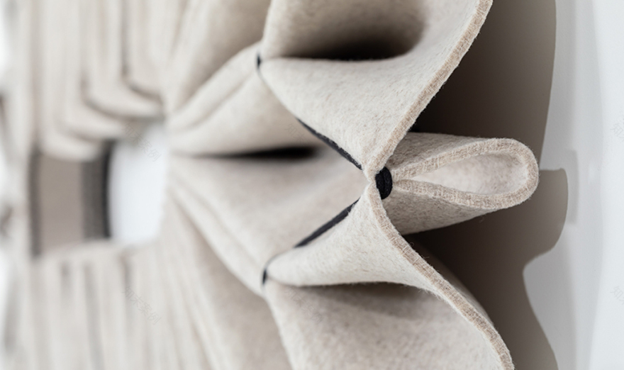 BUZZIPLEAT EDEL LONG声学与照明解决方案丨13&9 Design,时尚设计师Sabrina Stadlober-11