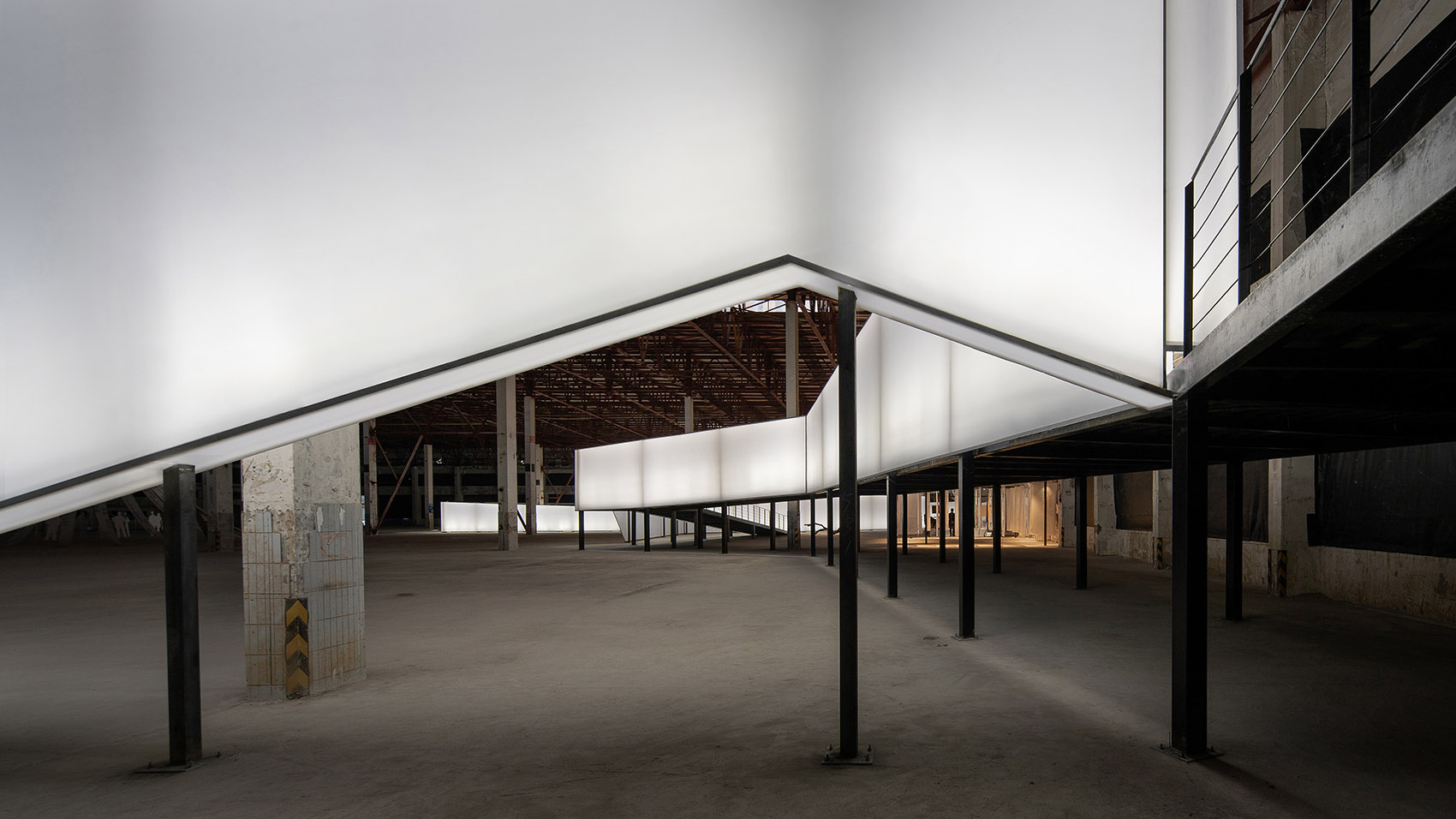 折叠时光线 & 2019 深港双城双年展龙岗分展场设计丨中国深圳丨一树建筑工作室-18