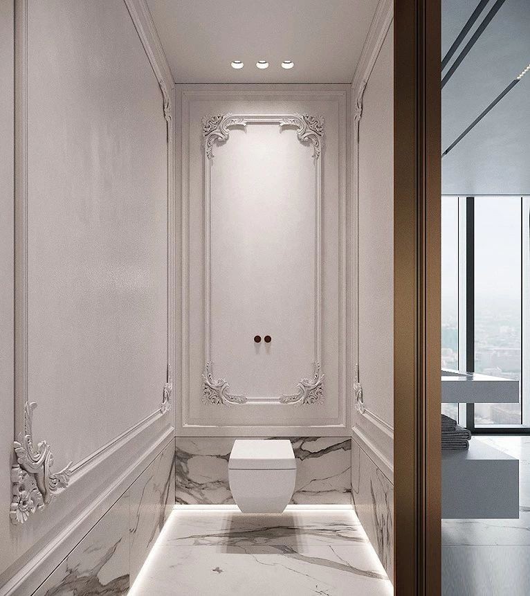 现代简约轻奢风格 | 混搭元素打造高级感大宅-21