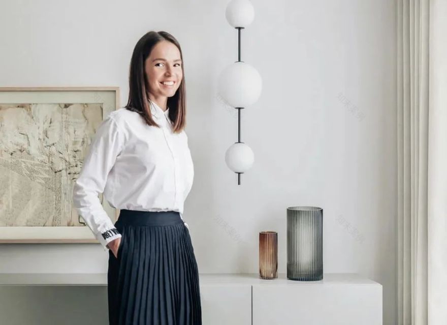 莫斯科 106㎡现代简约家居,融入苏联构成主义风格-103