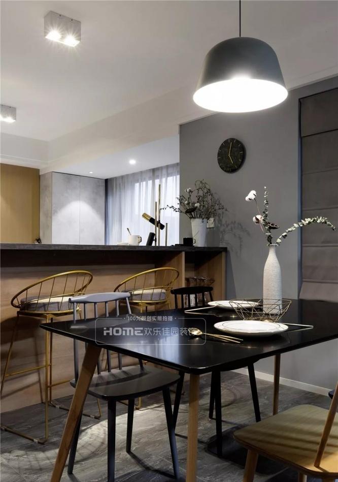 欢乐佳园装饰|| 游走于灰色调,酷中带暖-27