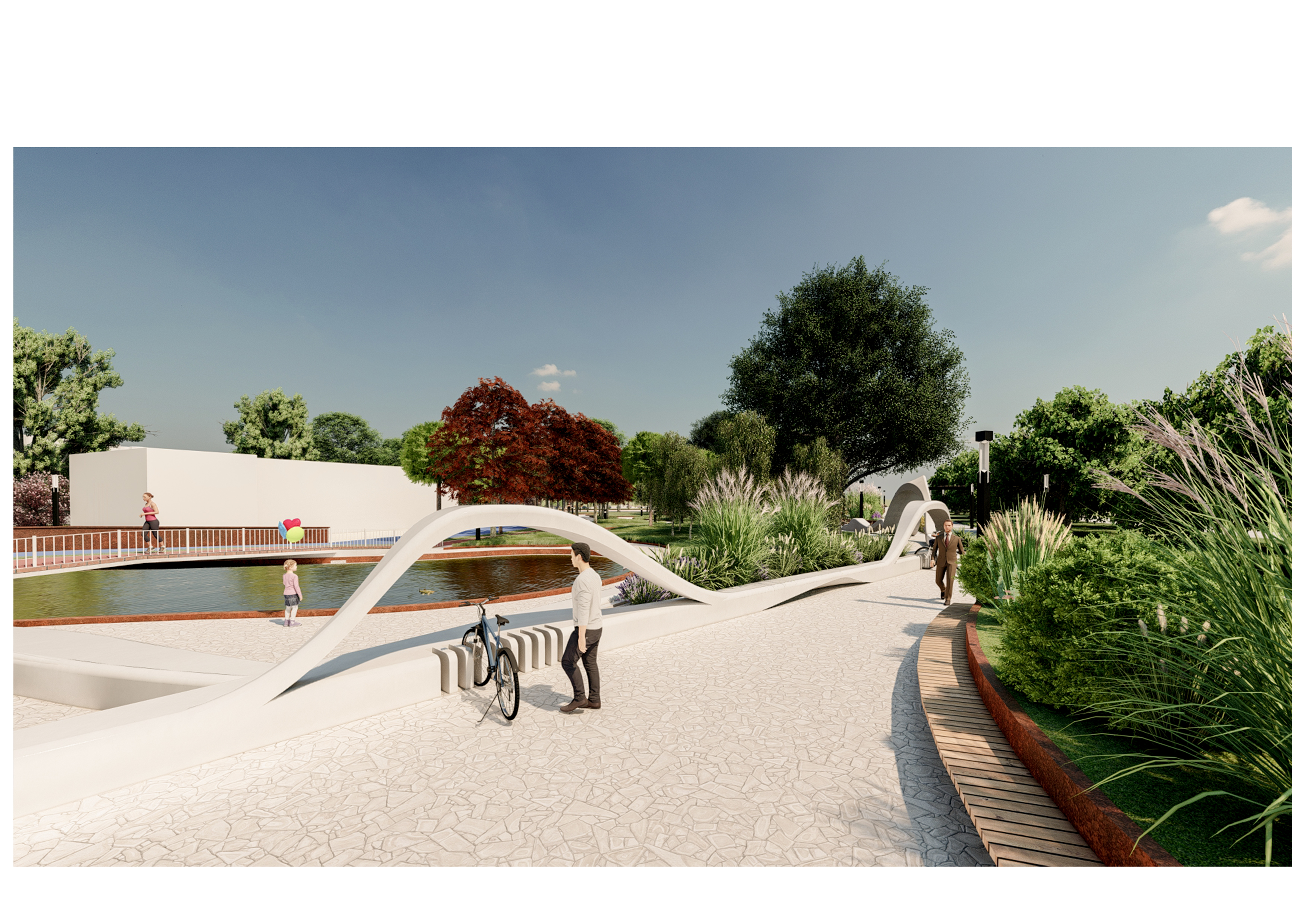 Project for Zone 6: Belgrade Linear park.-26