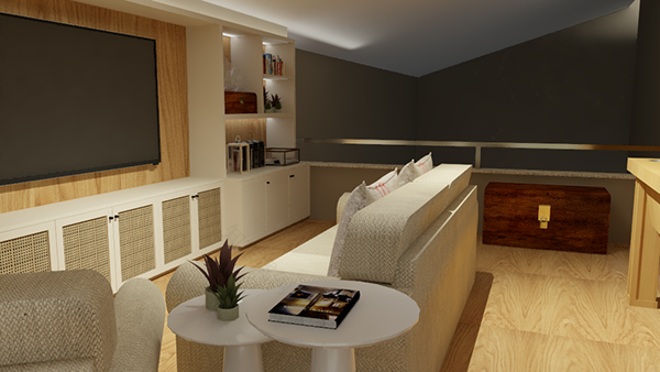 家庭活动室室内设计丨巴西丨Isabela Loureiro Arquitetura-8