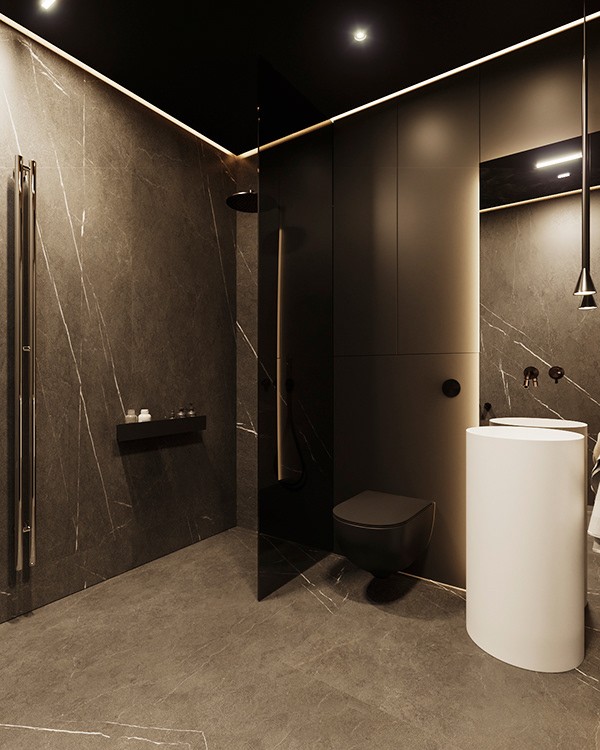 95㎡ 现代简约风公寓-13