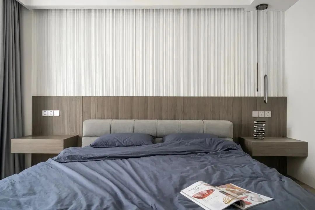 卧室背景墙设计丨中国唐山丨业之峰-6