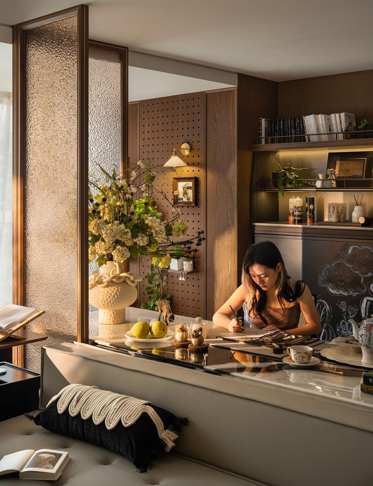 塞拉维设计 | 广州华润置地公园上城样板间-18